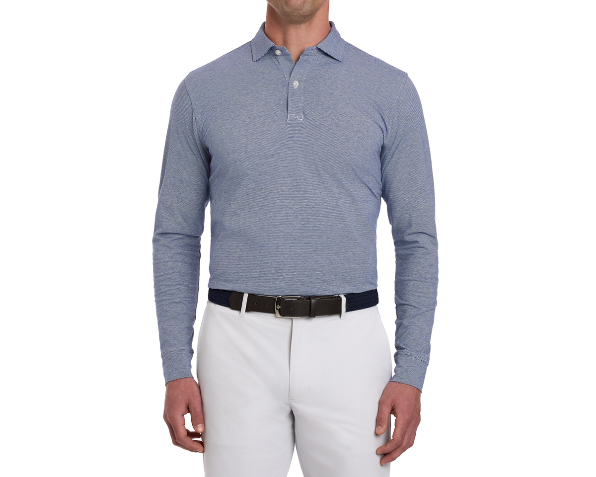 The Harvard Shirt: Navy & White