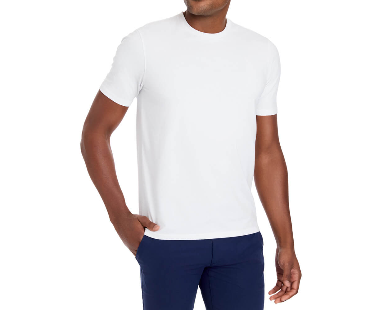 Holderness & Bourne The Mason Men’s White T-Shirt