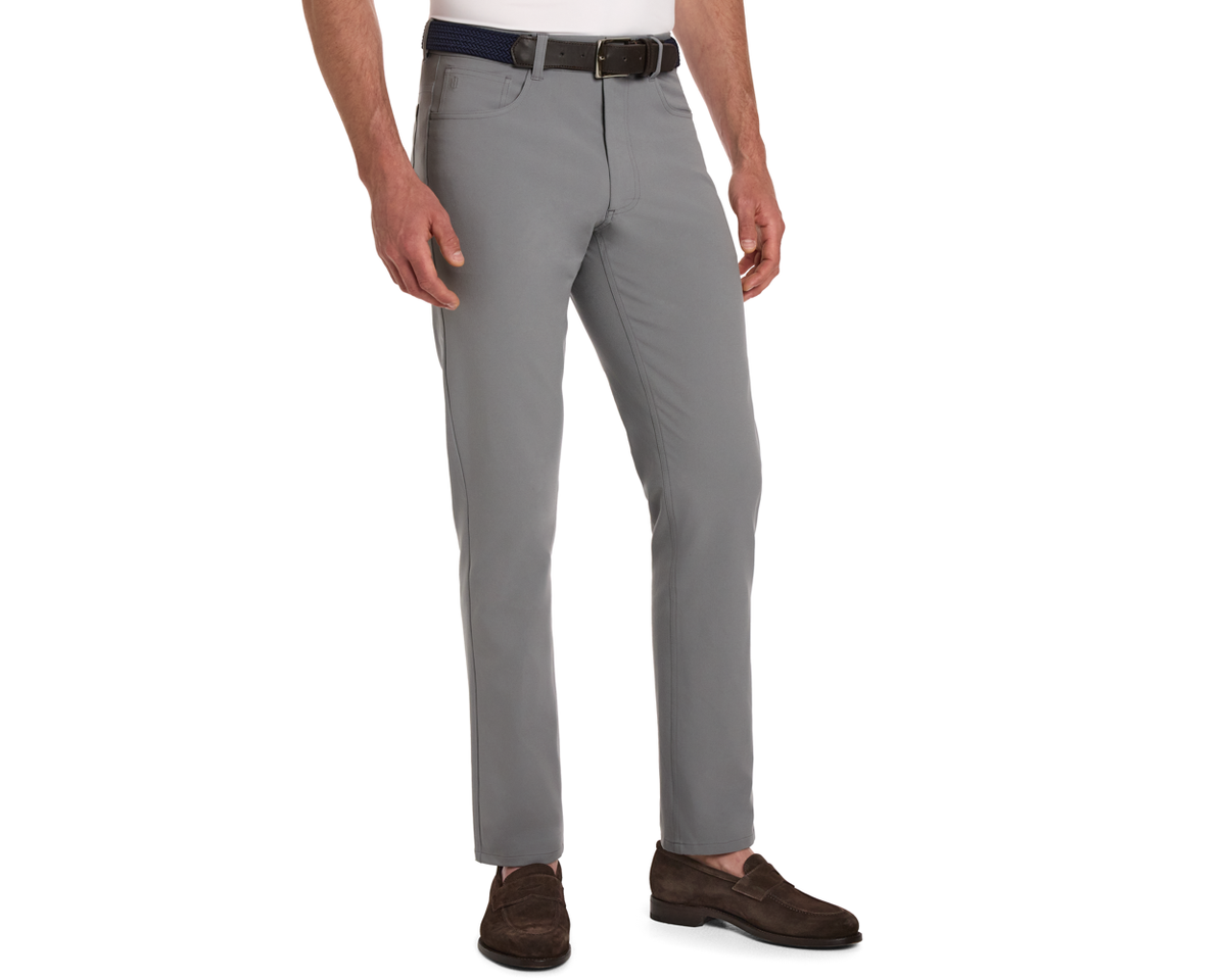 The McDaniel 5 Pocket Pant: Light Gray