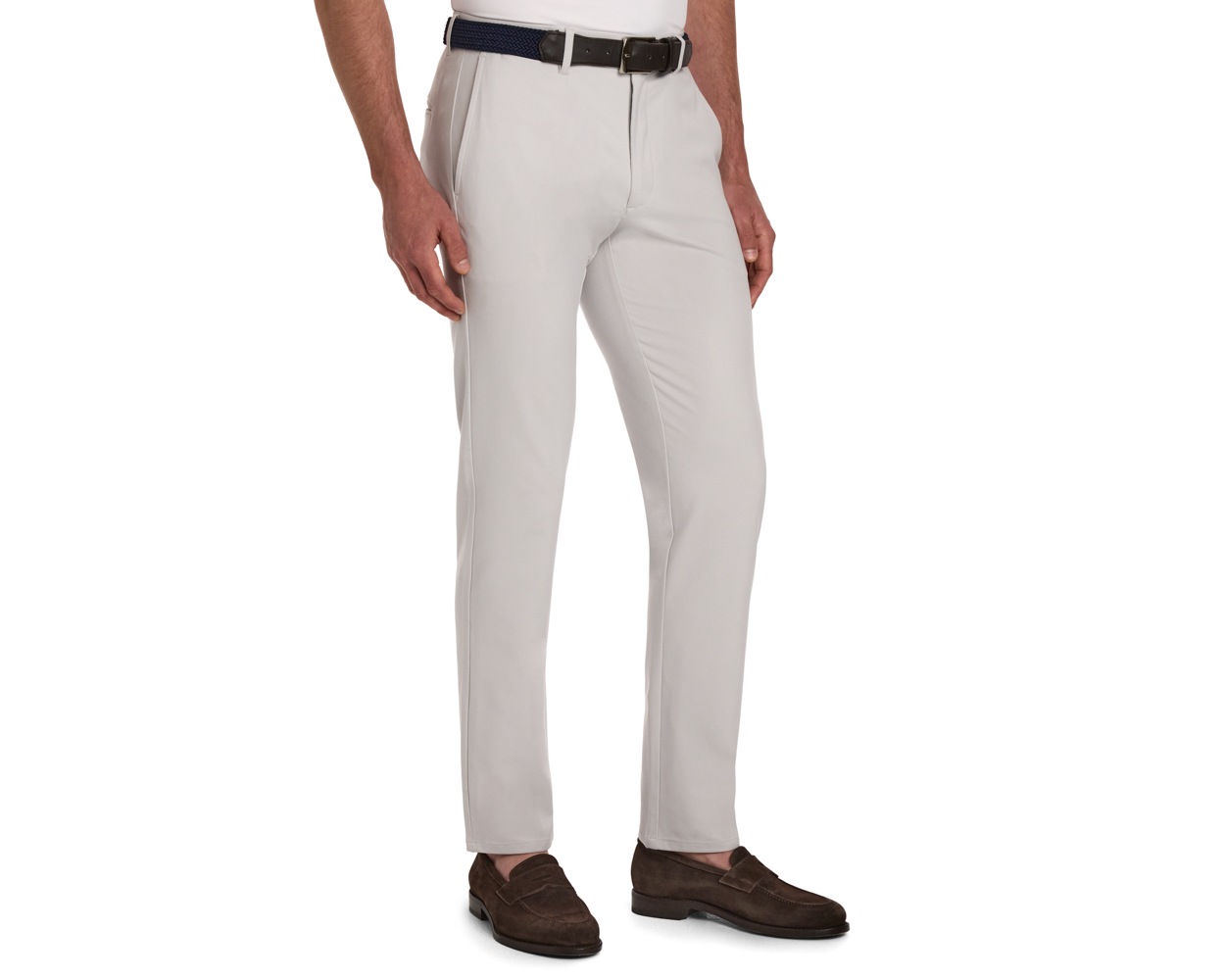 Off-White Stone Chino Pants | Holderness & Bourne