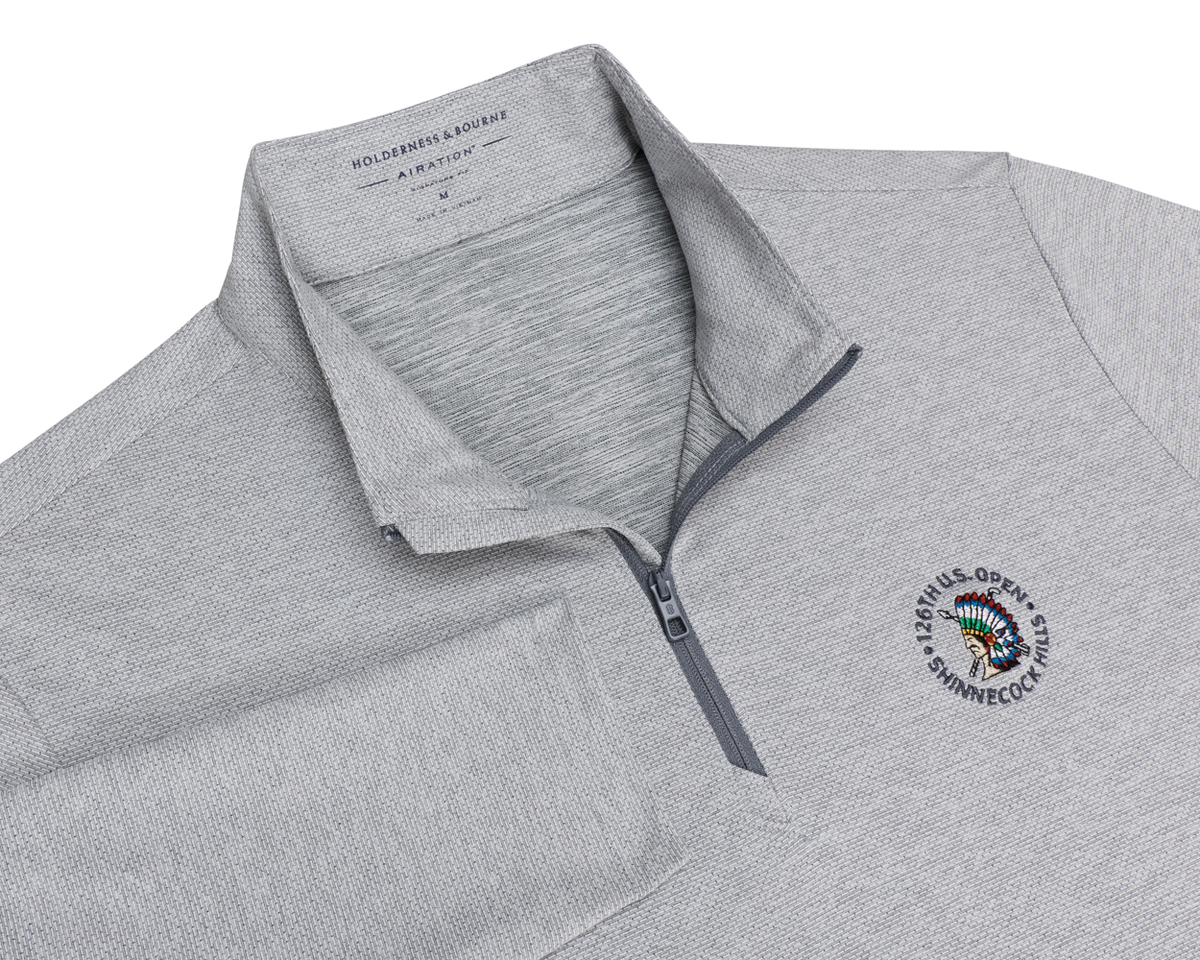 2026 U.S. Open Bell Pullover: Heathered Gray
