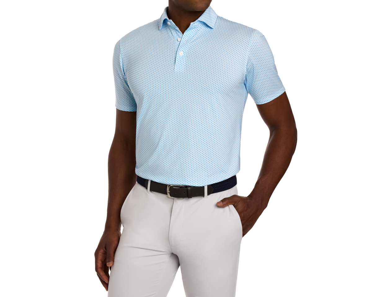 The Fulton Shirt: Harbor & Maidstone Blue