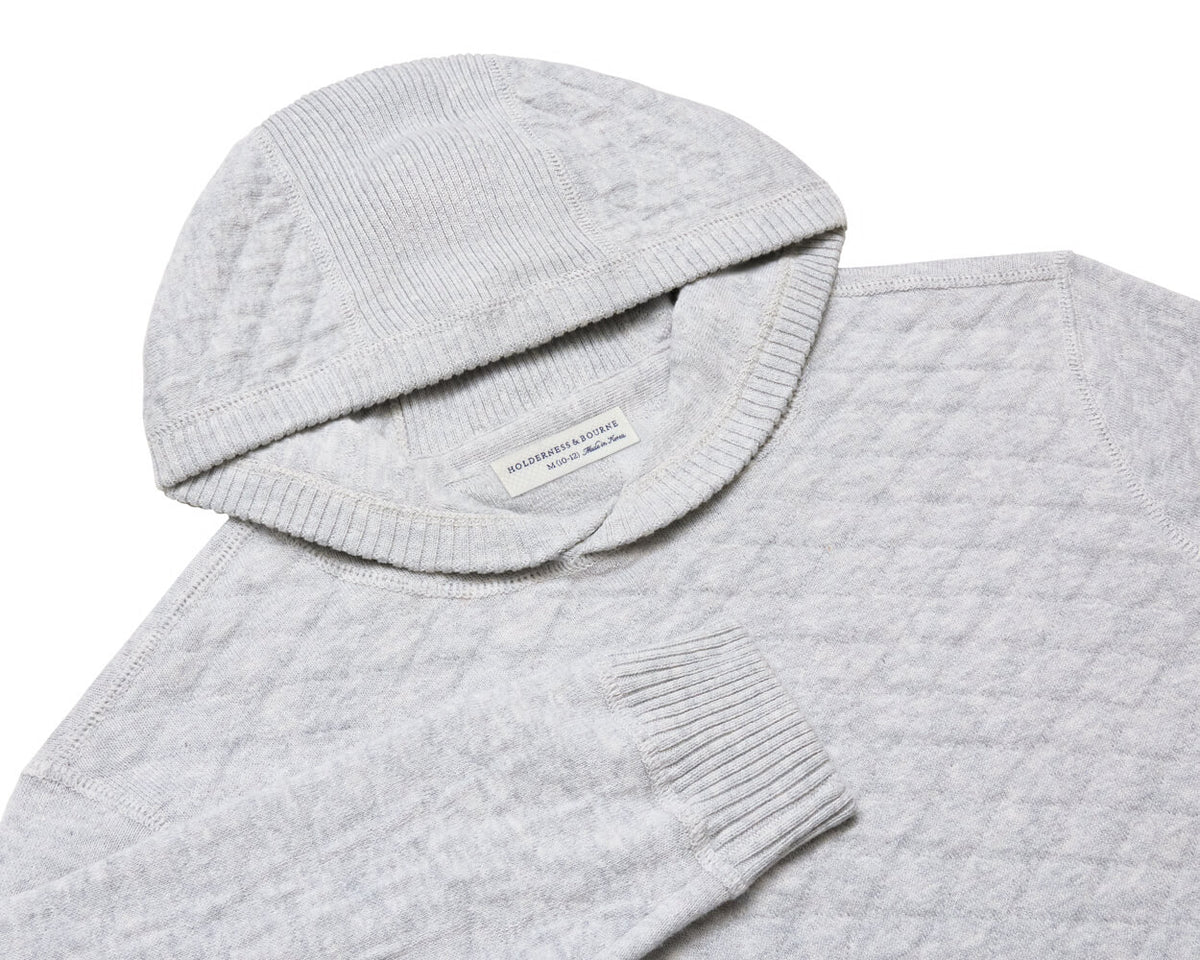 The Wallace Boys Hoodie Sweater: Heathered Gray