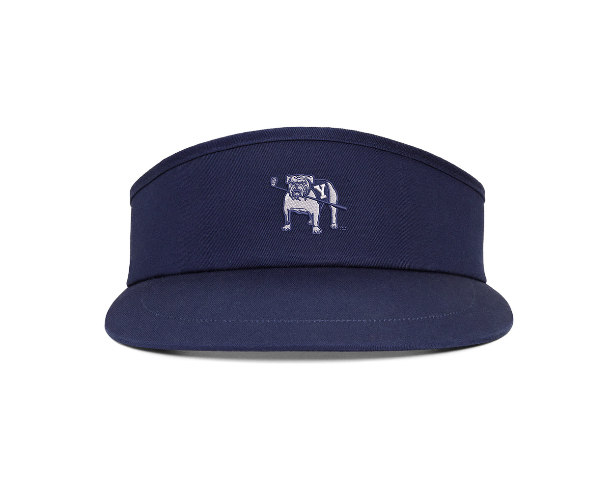 Yale Golf Course Navy Golf Visor | Holderness & Bourne