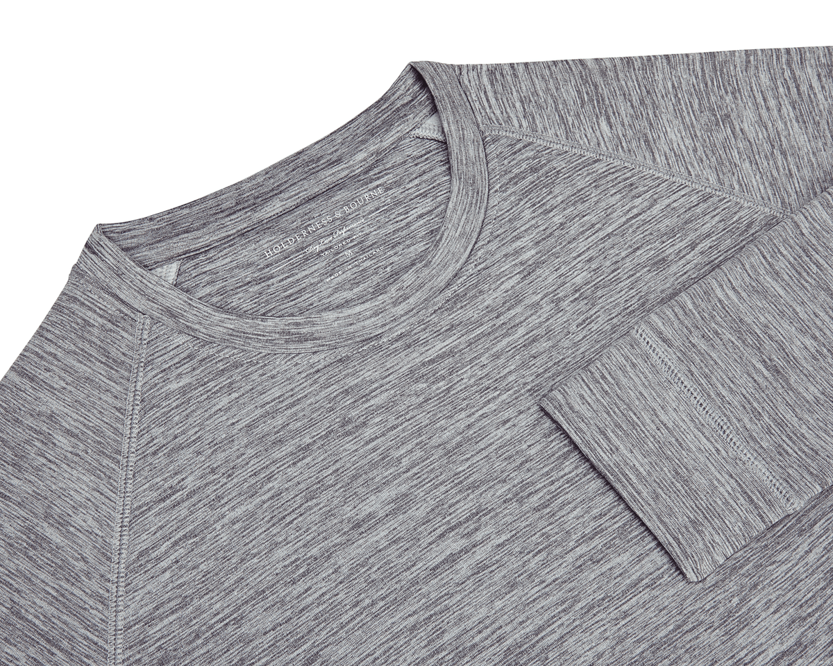 The Laidlay Crewneck: Heathered Gray