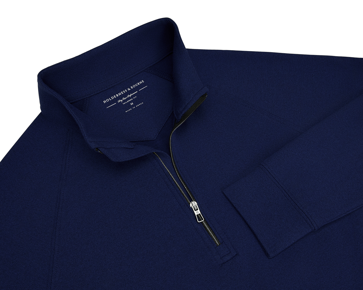 The Westland Boys Quarter-Zip: Navy