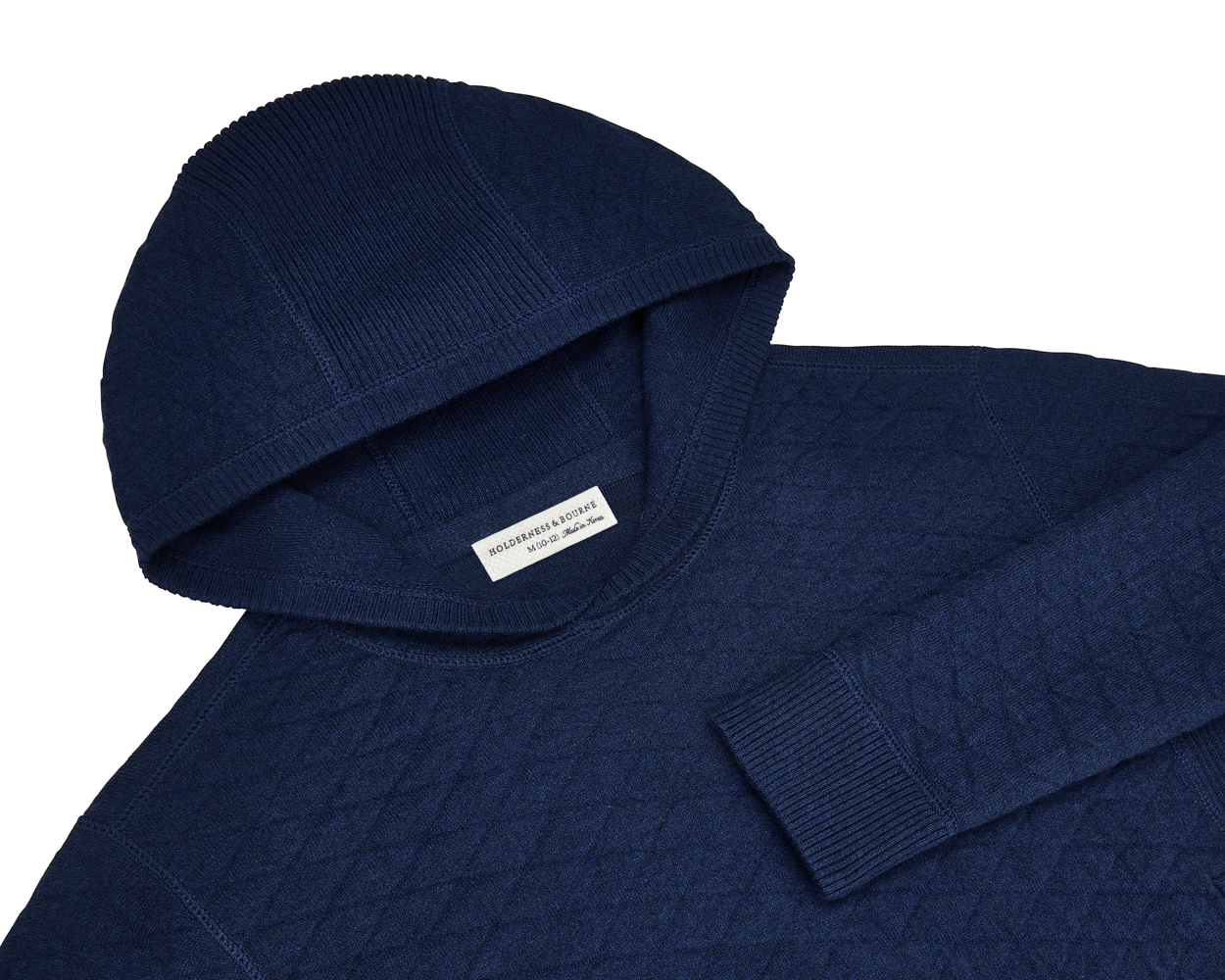 boy's down sweater navy main image 0