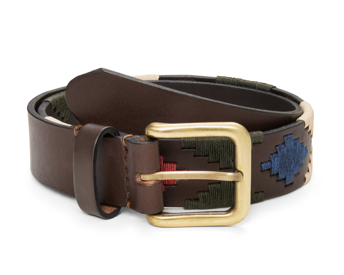 The Barker Belt: Brown/Navy/Dune
