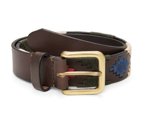 The Barker Belt: Brown/Navy/Dune
