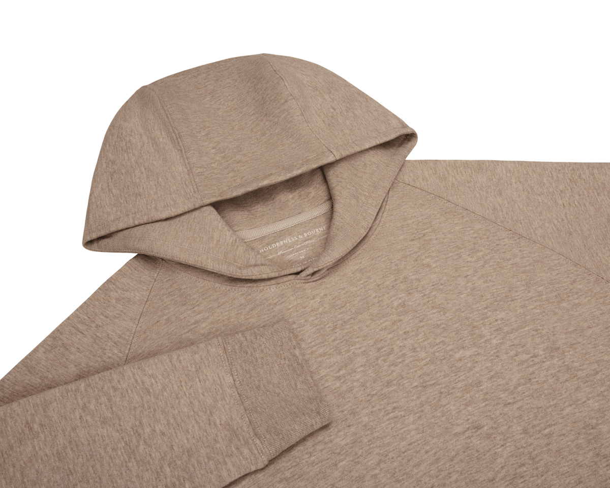 The Lawson Hoodie: Heathered Dune