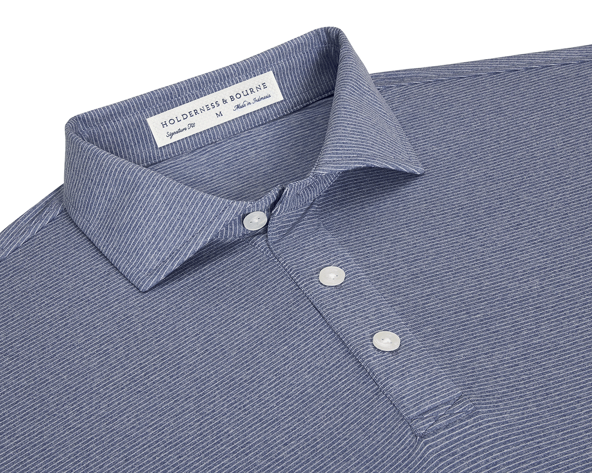 The Holland Shirt: Heathered Andover