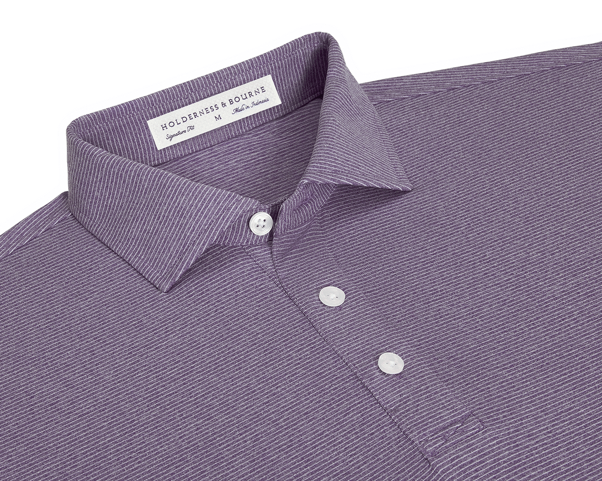 The Holland Shirt: Heathered Amherst