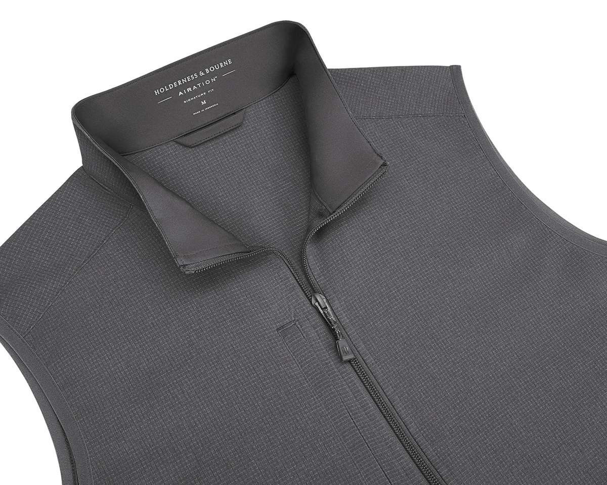 The Ventura Vest: Iron Gray
