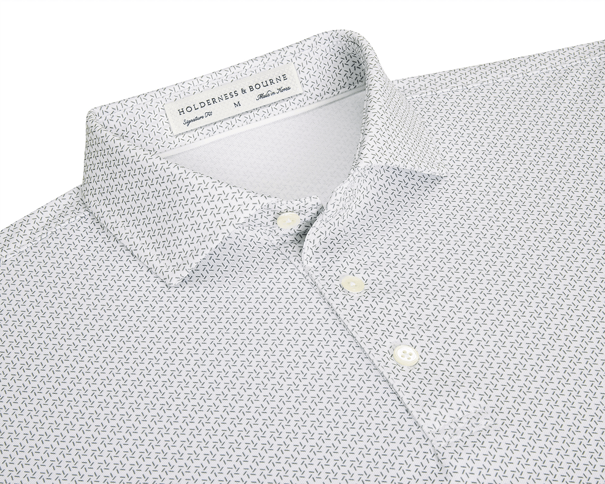 The Warren Shirt: Ivy & White