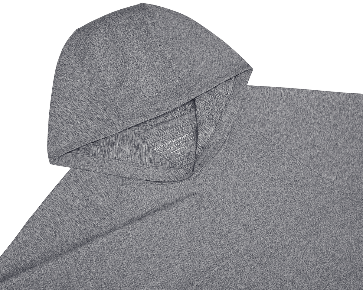 The Dunbar Hoodie: Heathered Charcoal