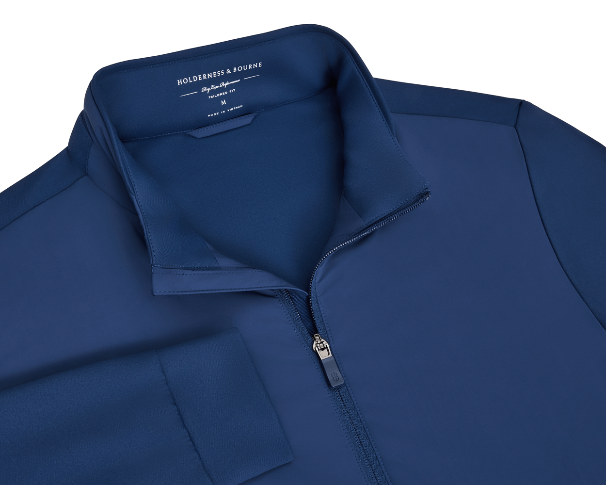 Men's Dark Blue Golf Jacket | Holderness & Bourne