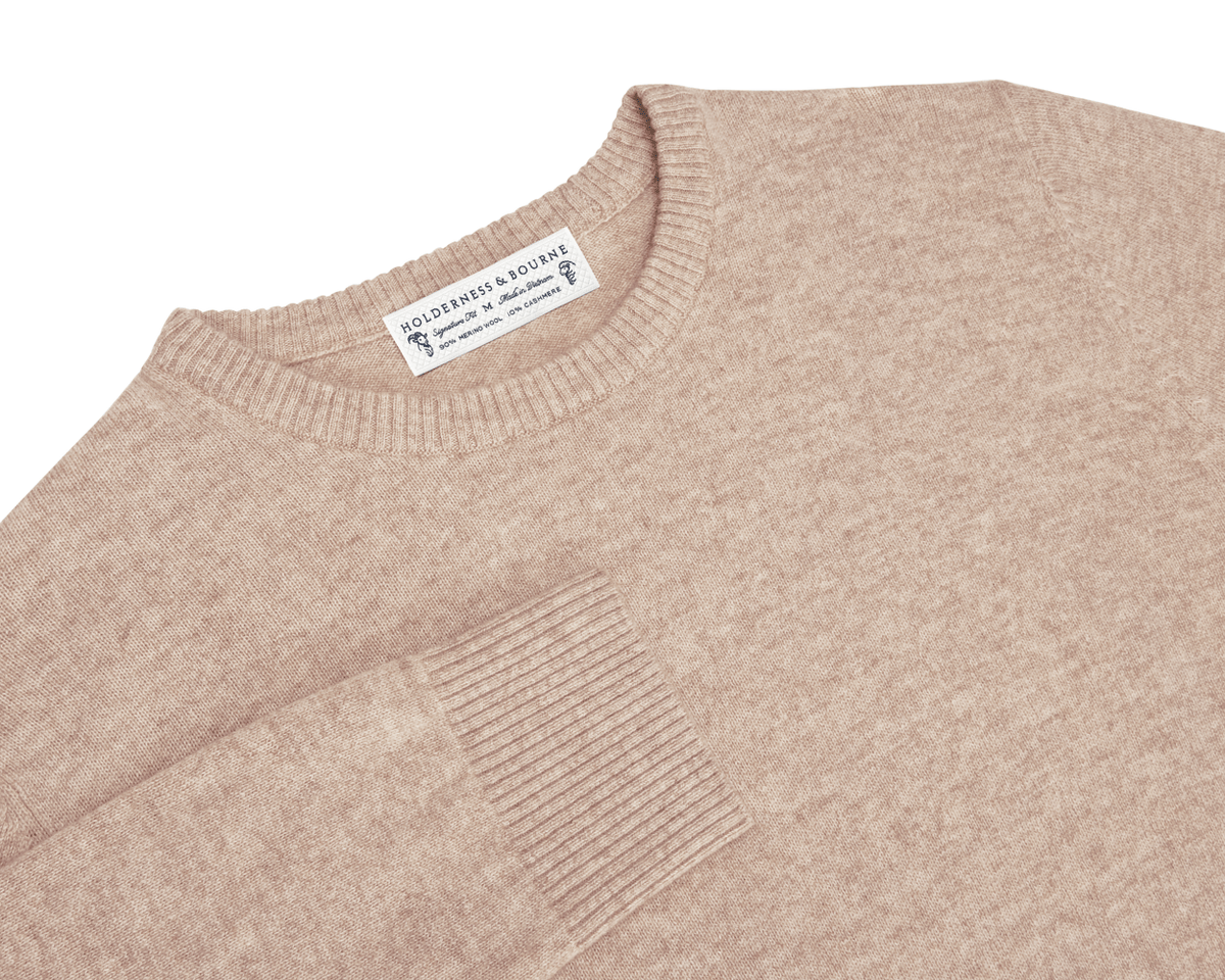 Holderness & Bourne Men’s Beige Sweater