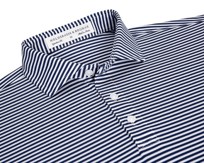 The Maxwell Shirt: Navy & White