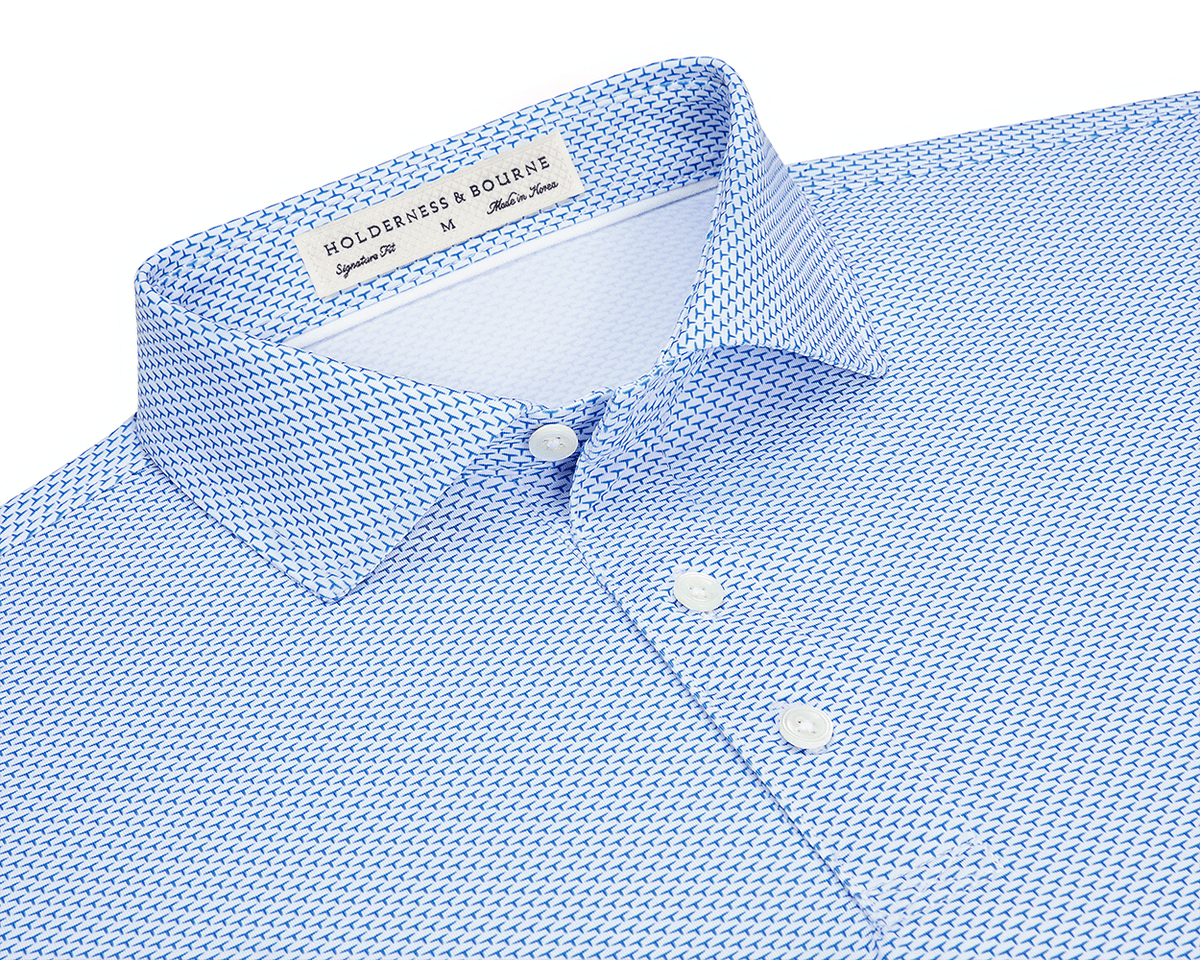 The Armfield Shirt: Marlin Blue