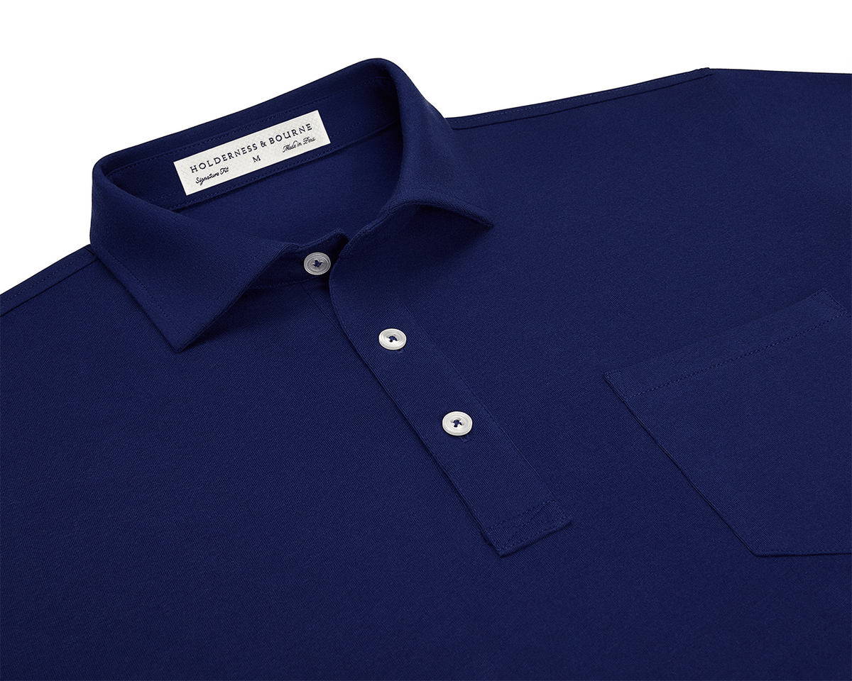 The Strickland Shirt: Navy