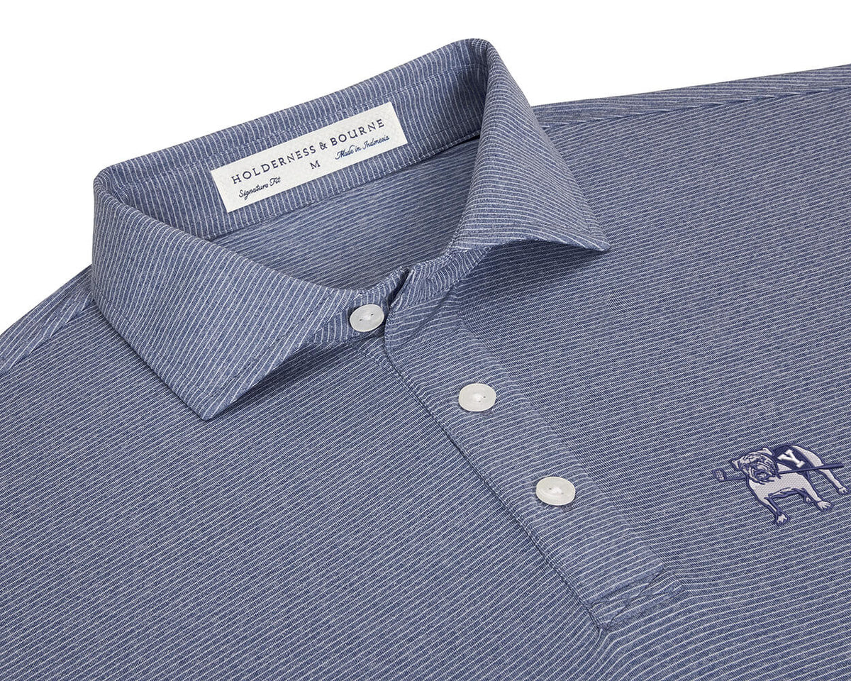 Yale Golf Course Holland Shirt: Heathered Andover
