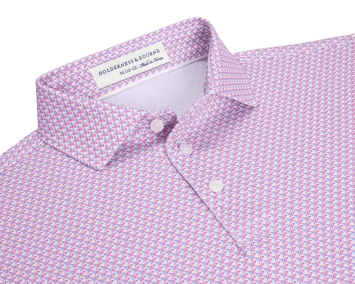 The Justice Boys Shirt: Horizon Blue & Cabernet