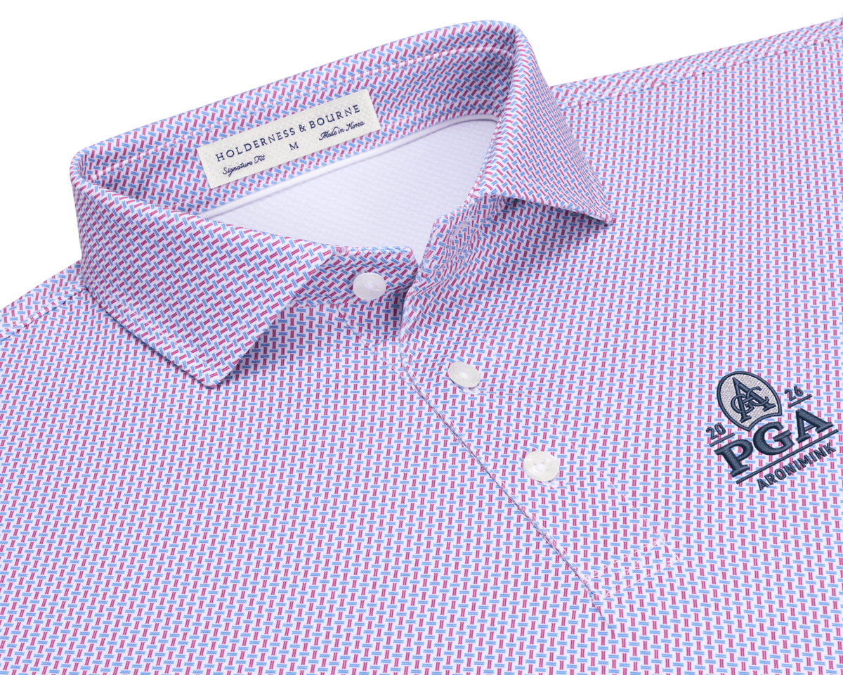2026 PGA Championship Norman Shirt: Cabernet & Horizon Blue