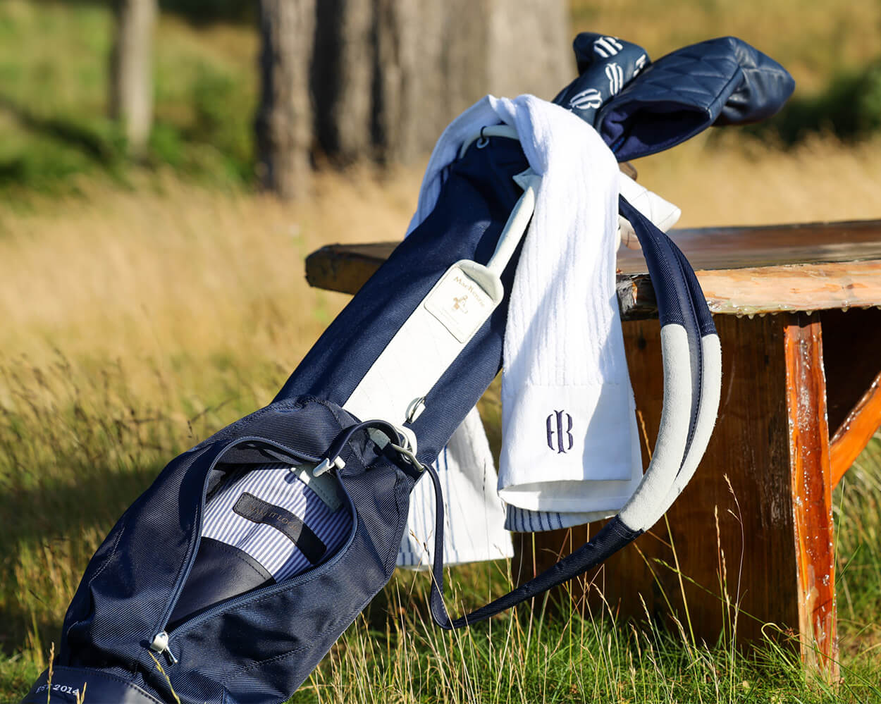 Holderness & Bourne x MacKenzie Navy Golf Club Bag