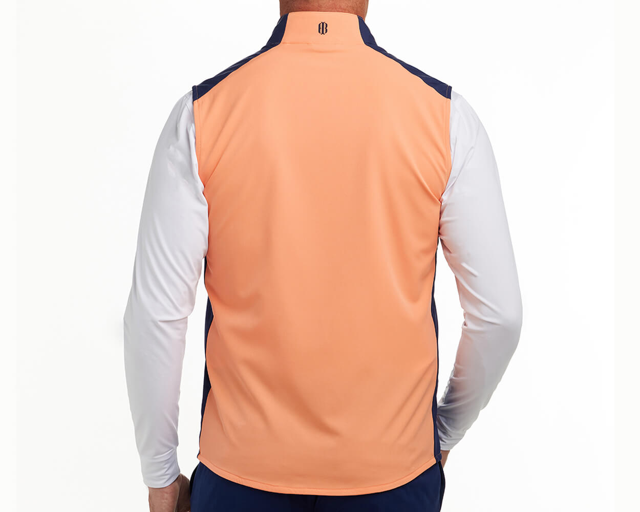 Holderness & Bourne The Hayes Men's Orange Golf Vest