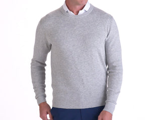 The Sargent Sweater: Heathered Gray