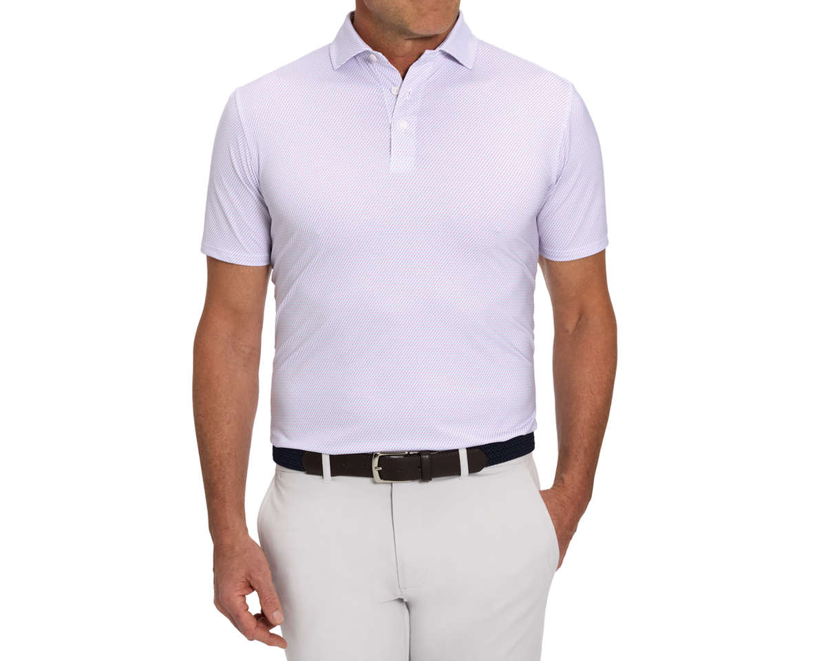 The Norman Shirt: Faded Mauve & Vista Blue