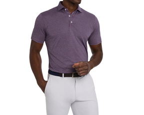 The Maxwell Shirt: Pacific Blue & Heathered Napa