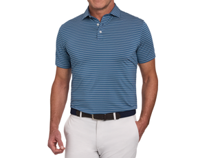 The Springer Shirt: Pacific Blue/White/Navy