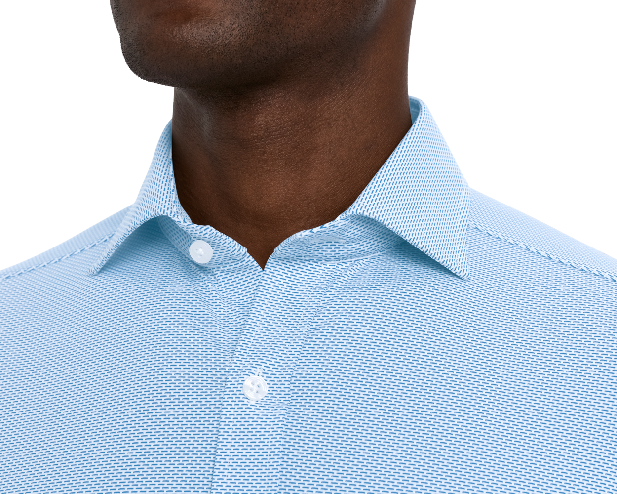 horizon blue dress shirt The Burke Shirt: Horizon Blue & White Horizon Blue & White / XXL