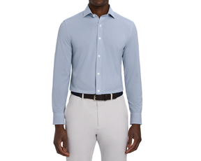 The Goodrich Shirt: Pacific Blue
