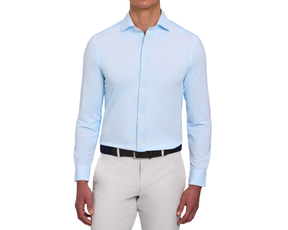 The Goodrich Shirt: Vista Blue