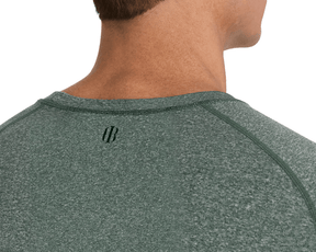 The Pickett Performance T-Shirt: Heathered Cypress