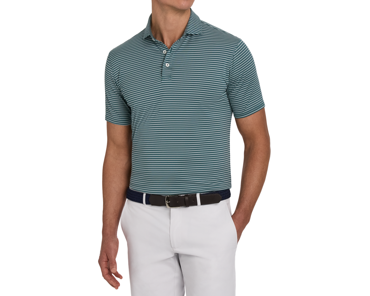 The Dover Shirt: California Spruce & White