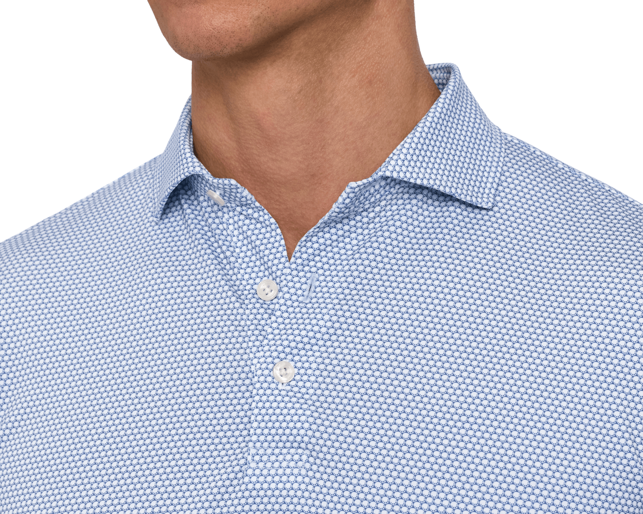 The Rutherford Shirt: Pacific Blue
