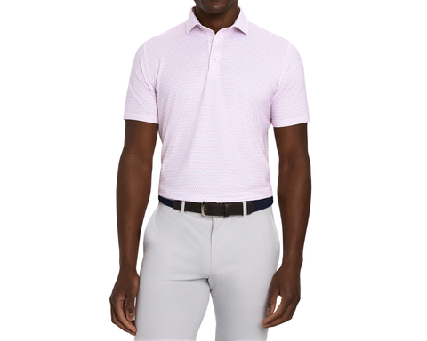 The Meade Shirt: Faded Mauve & Vista Blue