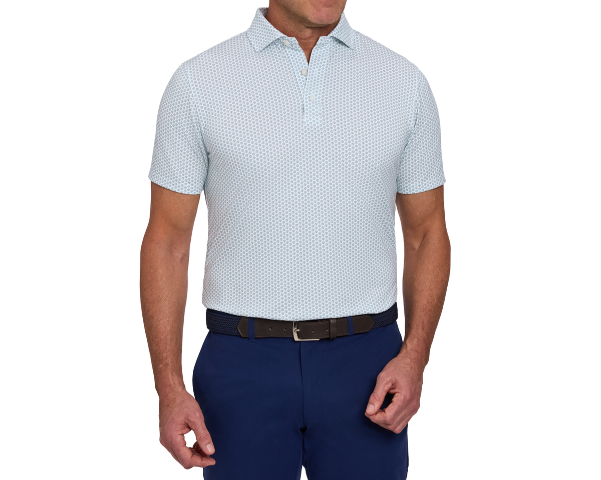 The Lafayette Shirt: White & California Spruce