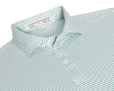 The Herron Shirt: Cascade Green & White
