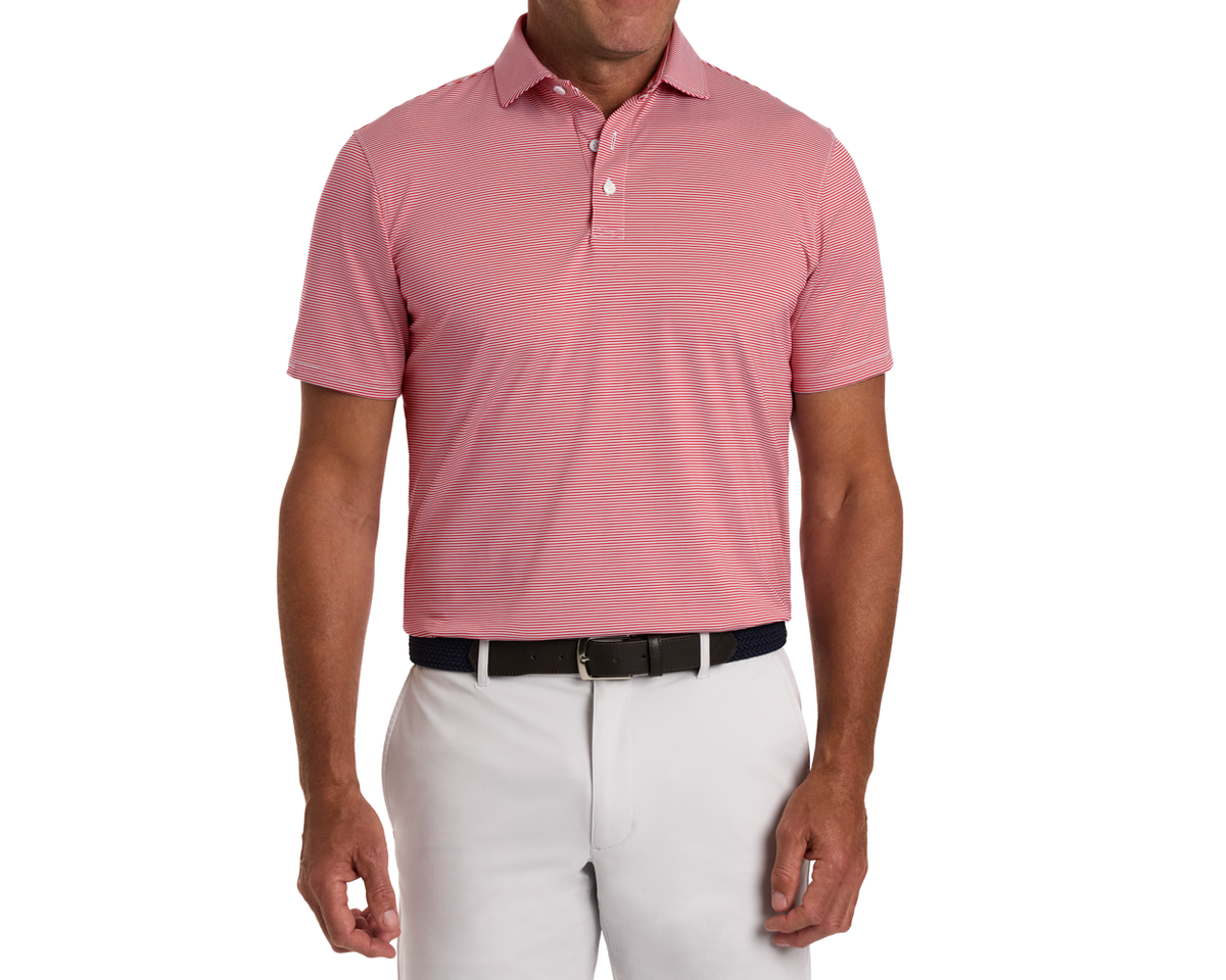 The Perkins Shirt: Liberty Red & White