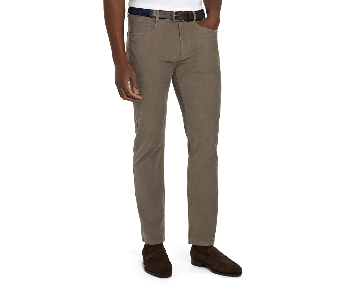 The Baxter 5 Pocket Corduroy Pant: Driftwood