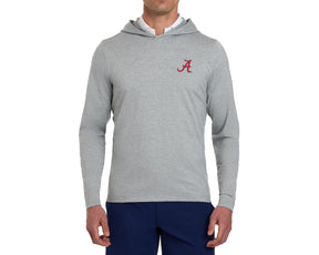 University of Alabama Stowe Hoodie: Heathered Gray