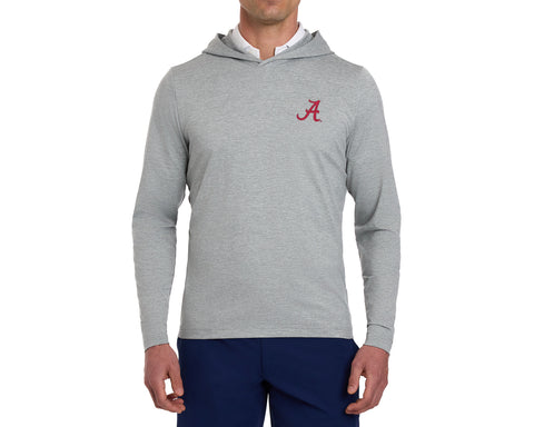 University of Alabama Stowe Hoodie: Heathered Gray
