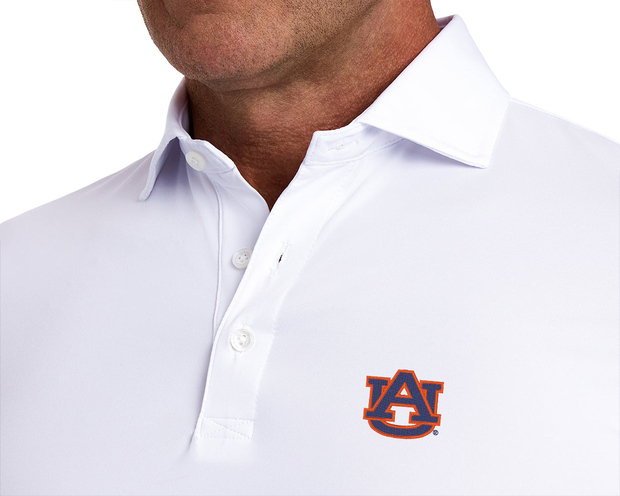 Auburn University Anderson Shirt: White