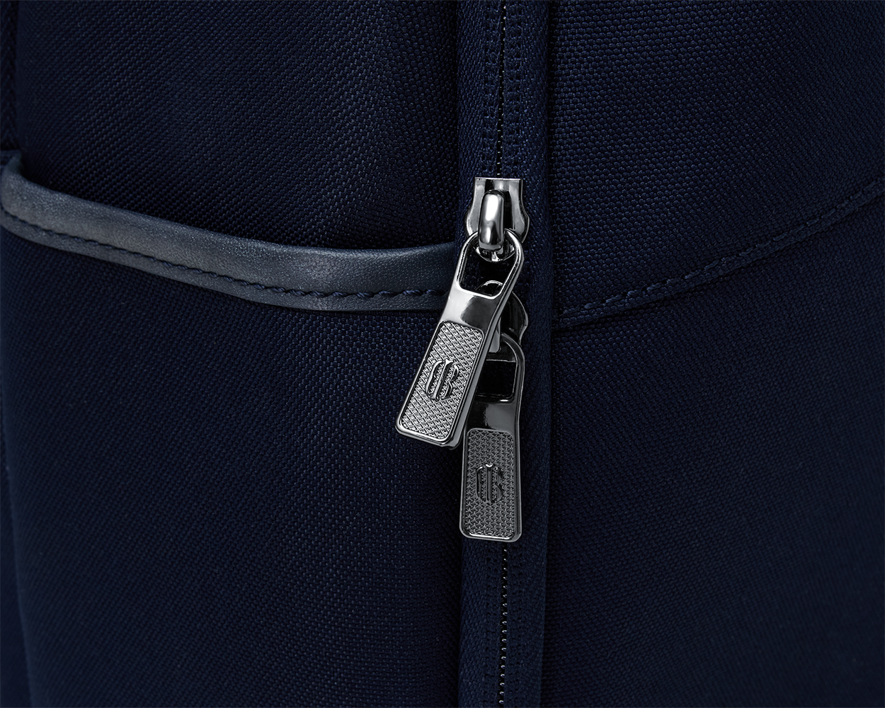 Navy Blue & Slate Monogrammed Backpack | Holderness & Bourne Navy Blue & Slate Monogrammed Backpack | Holderness & Bourne