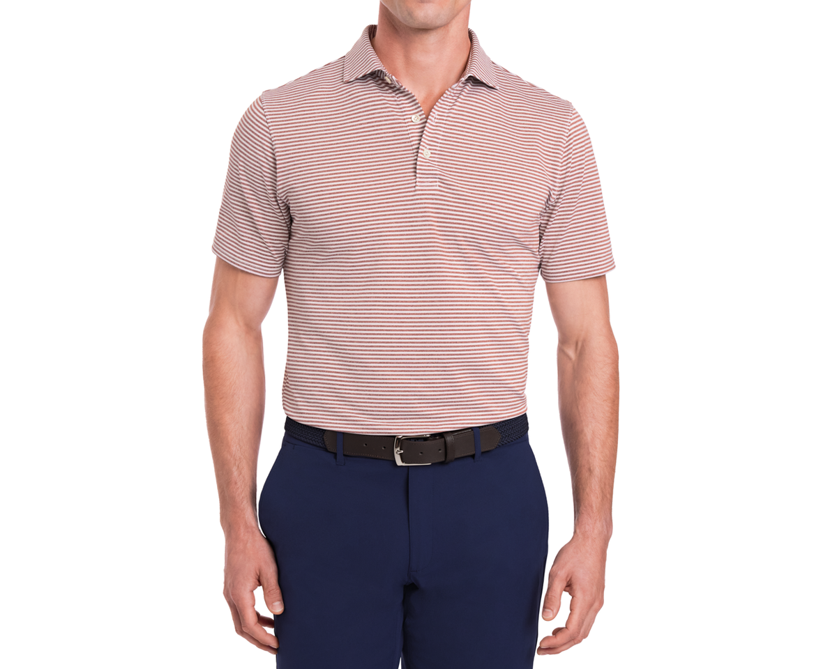 The Maxwell Shirt: Heathered Exeter & White