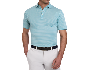 The Maxwell Shirt: Harbor & White